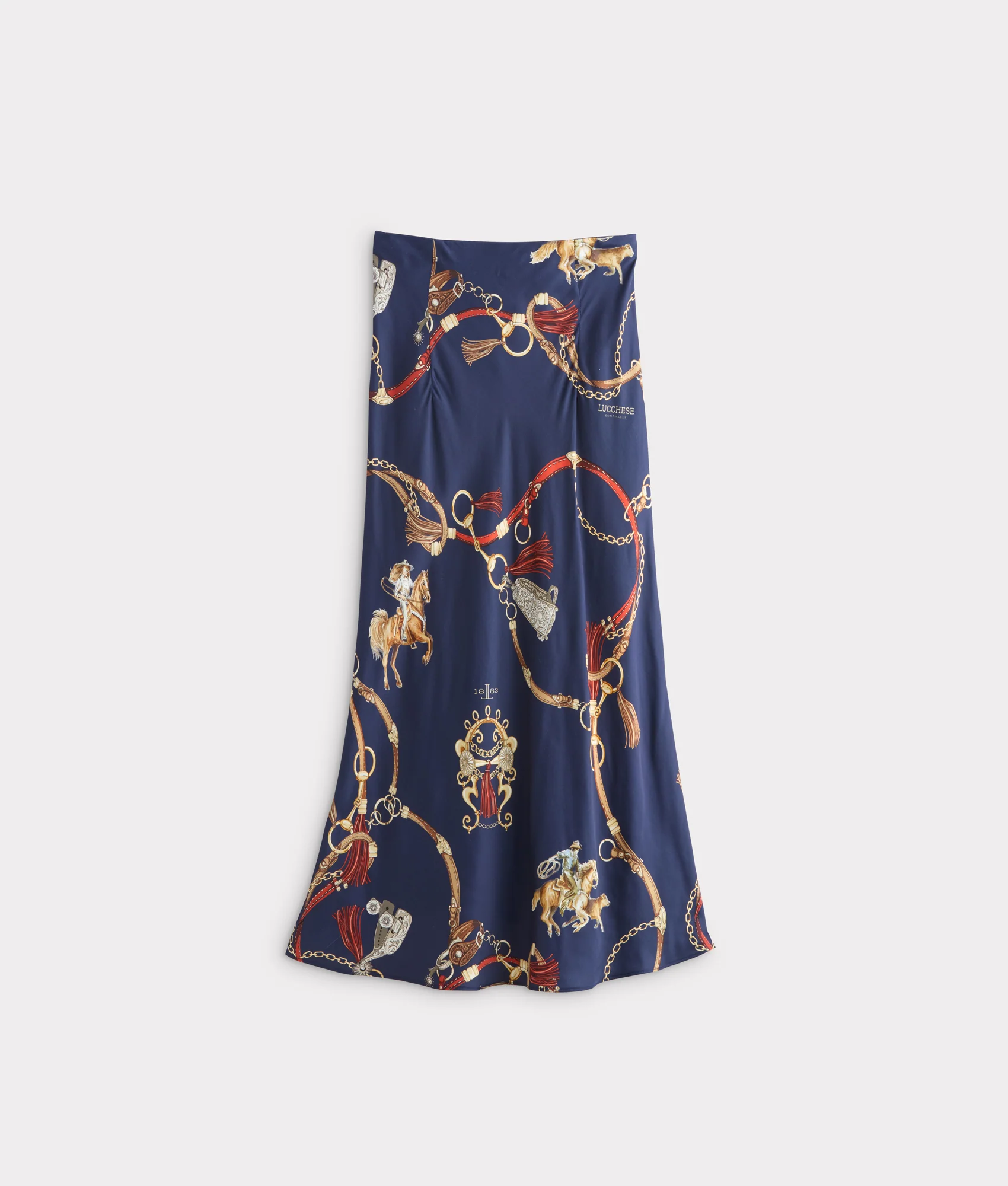 Carolina Skirt :: Navy/Multi