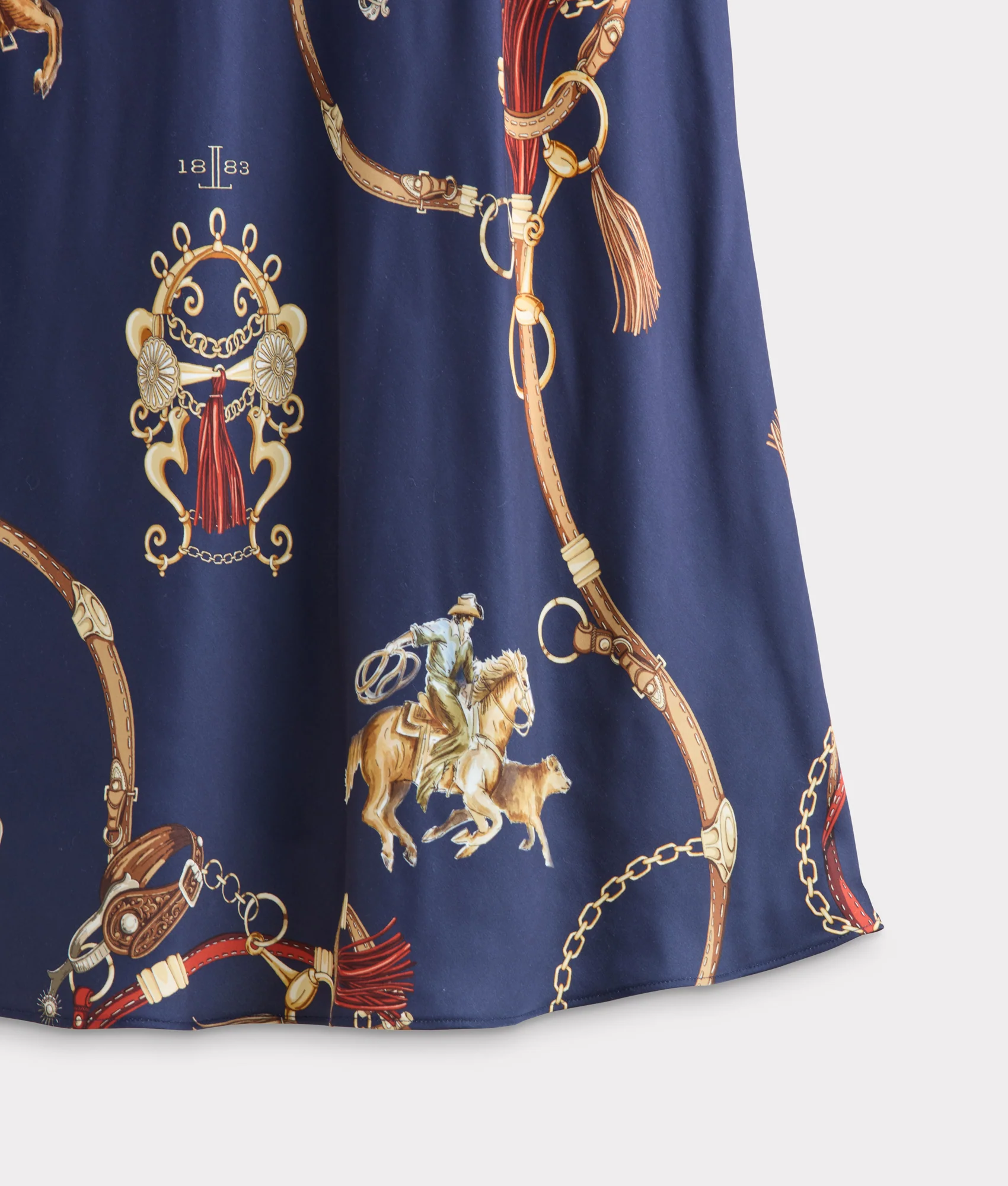 Carolina Skirt :: Navy/Multi