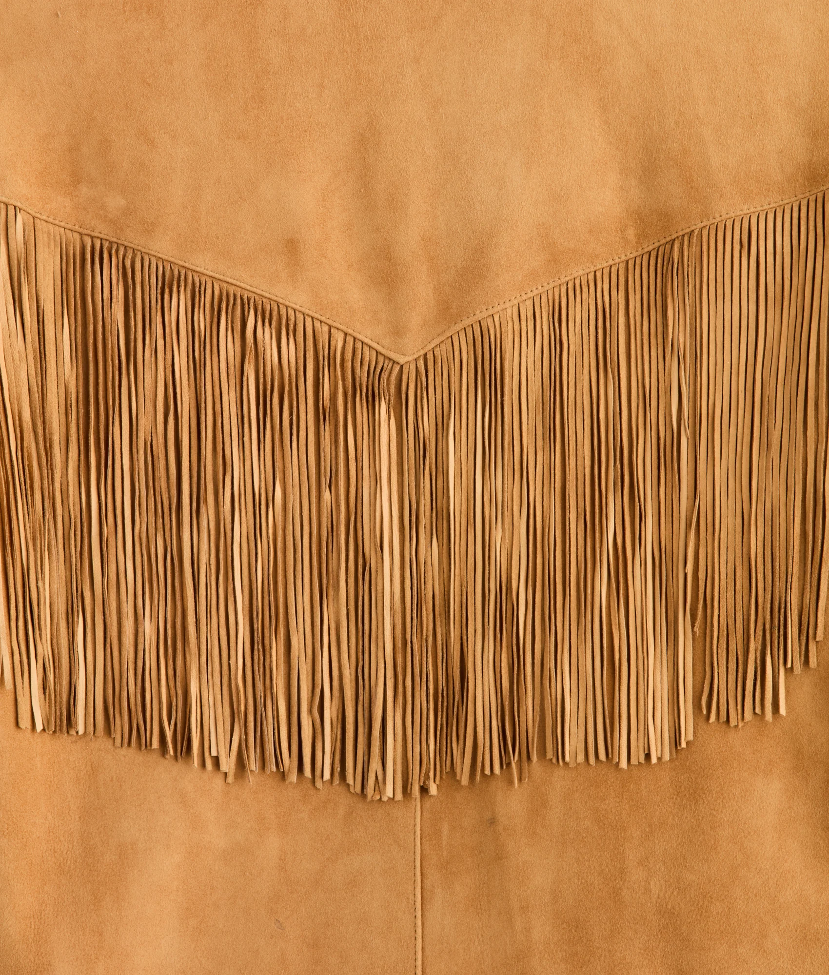 Maverick Fringe Jacket :: Tan
