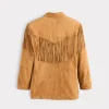 Maverick Fringe Jacket :: Tan