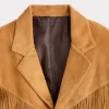 Maverick Fringe Jacket :: Tan