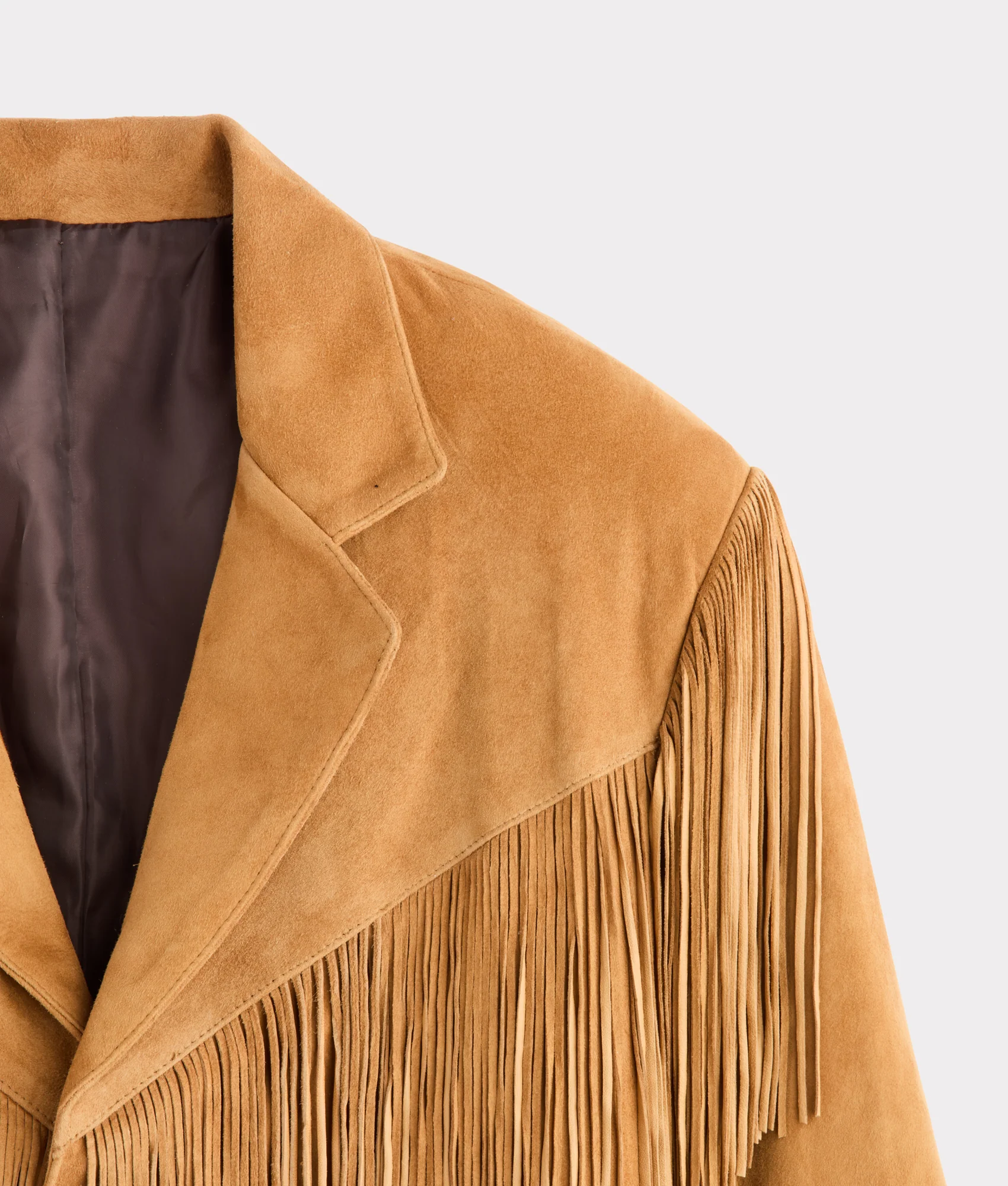 Maverick Fringe Jacket :: Tan