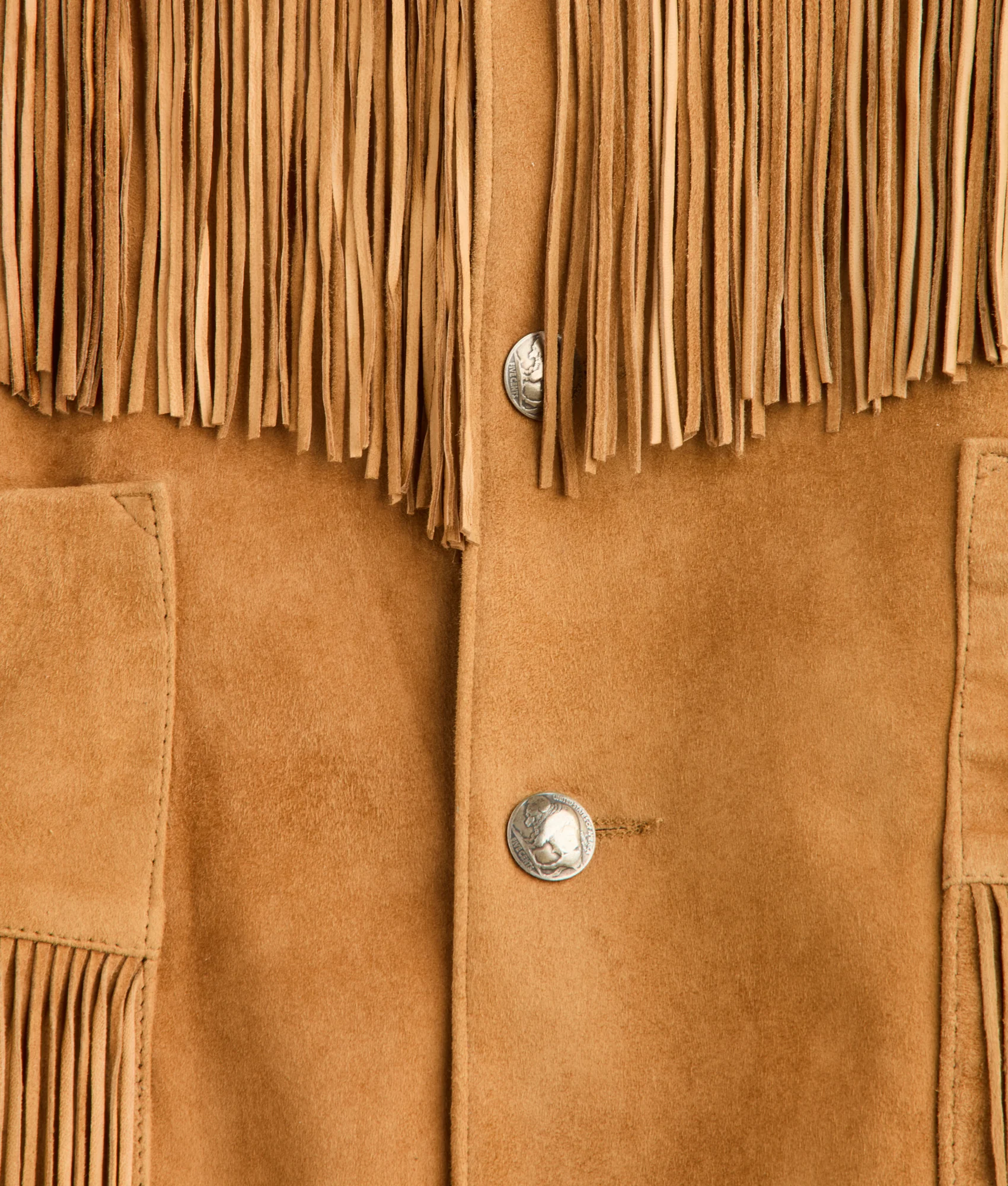 Maverick Fringe Jacket :: Tan