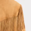 Maverick Fringe Jacket :: Tan