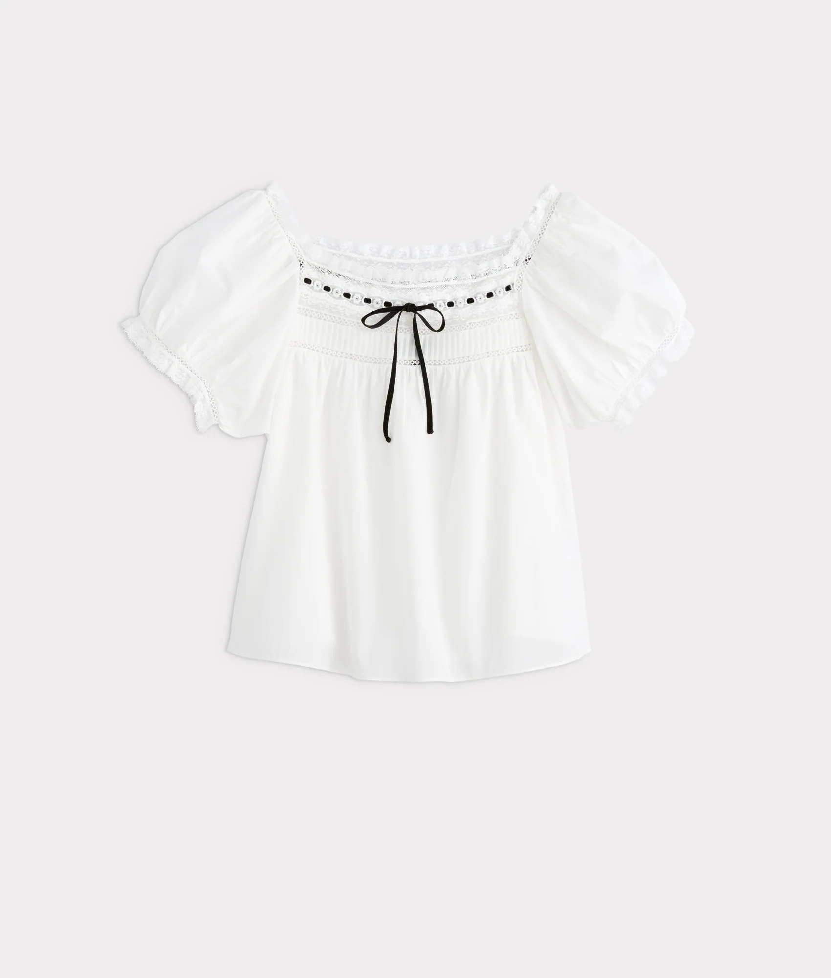6135-arabella-bow-blouse-white-and-black-1.webp Arabella Bow Blouse :: White And Black