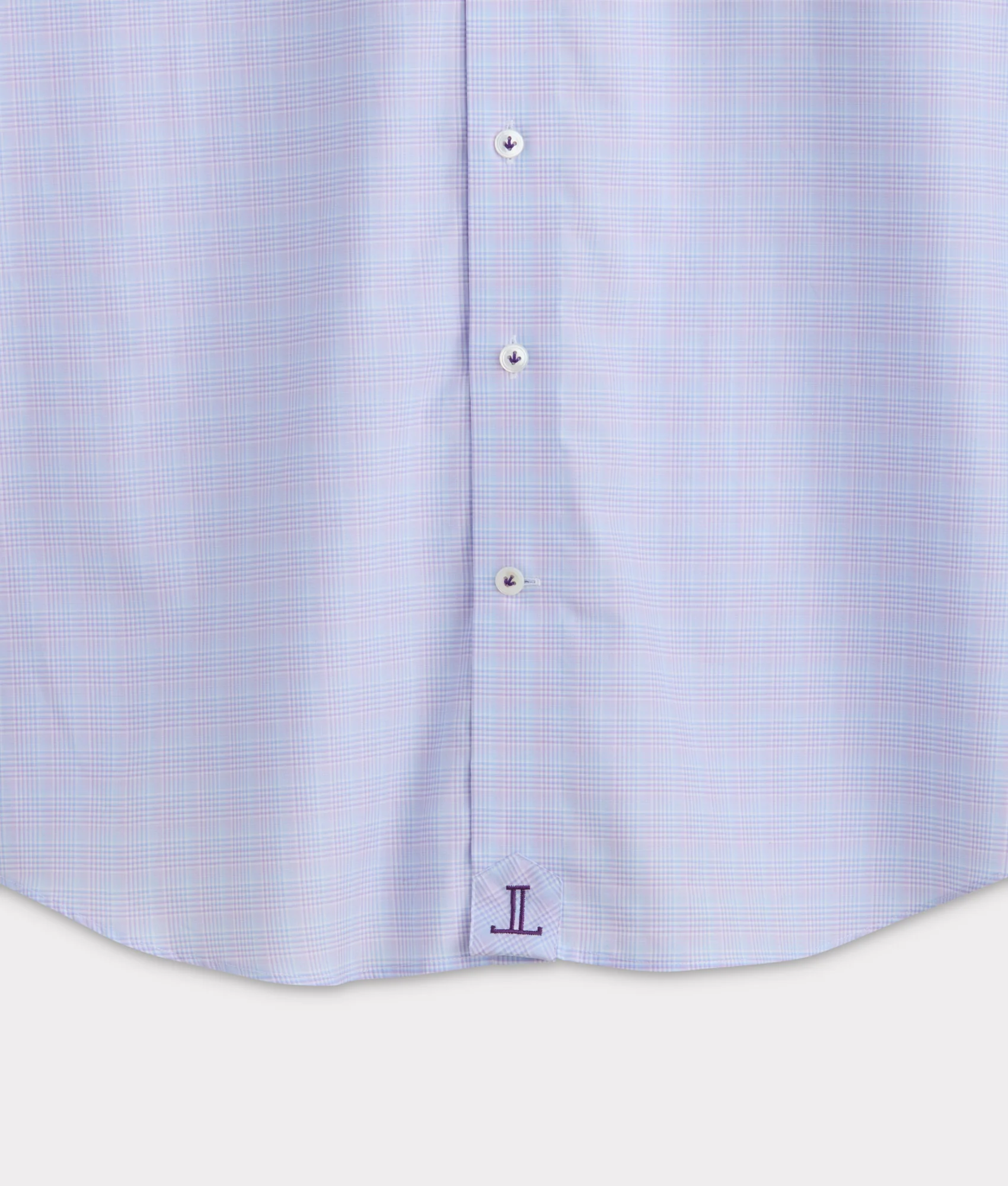 San Antonio Modern Fit :: Lavender Plaid