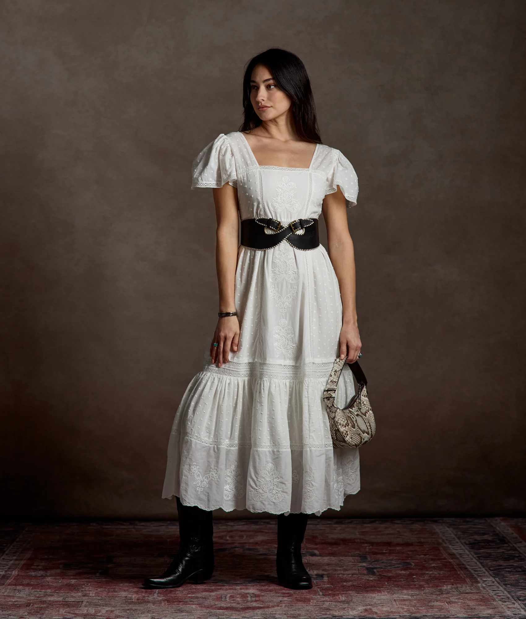 Helena Dress :: White