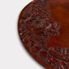Hand-Tooled Placemats - Set of Two :: Brown