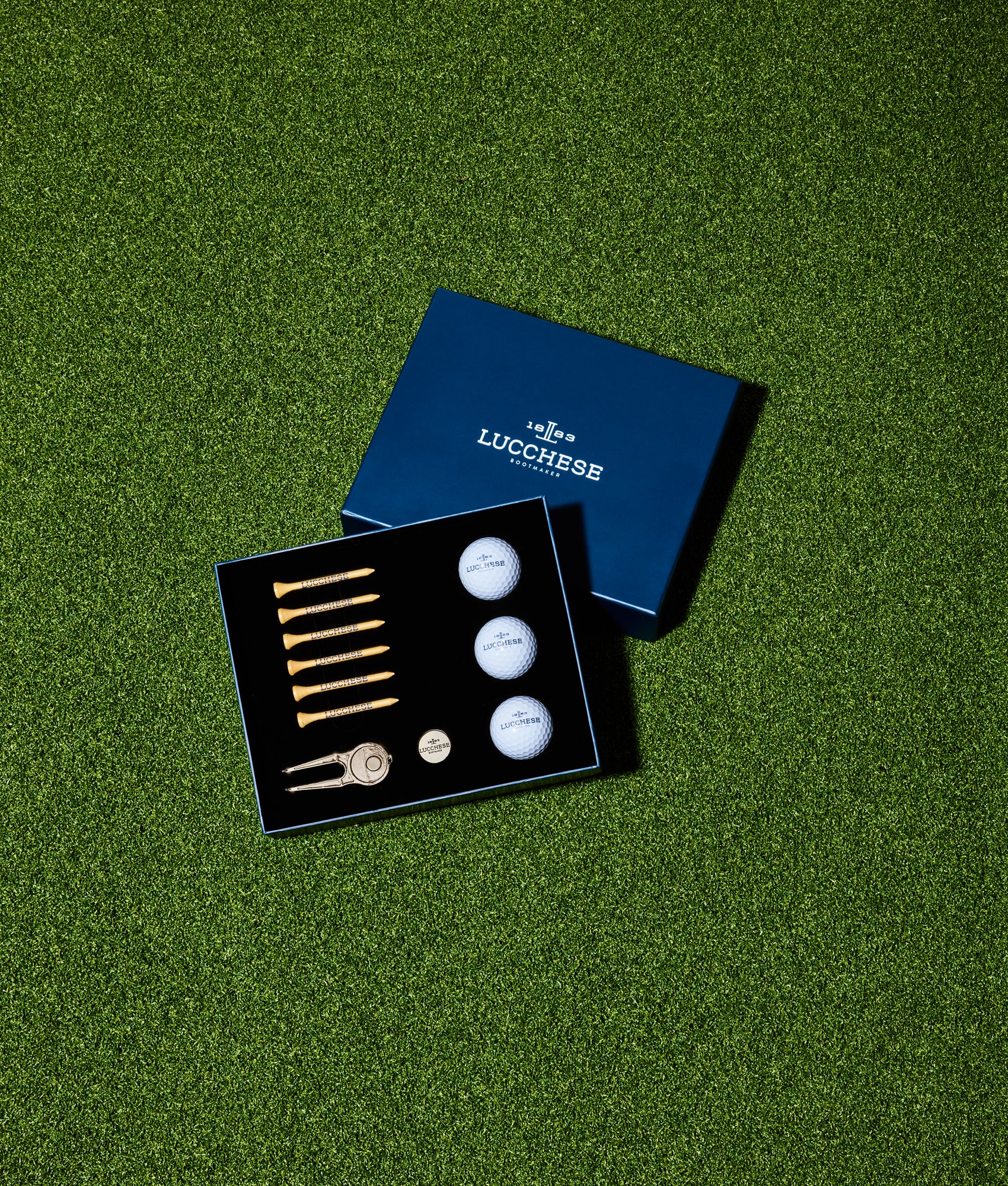 Lucchese Golf Set :: Navy