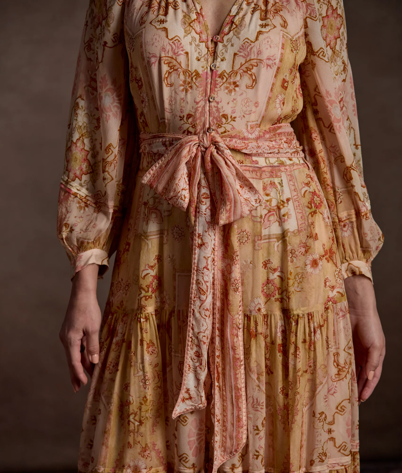 Iris Dress :: Coral