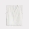 Sutton Pintuck Blouse :: White