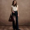 Sutton Pintuck Blouse :: White