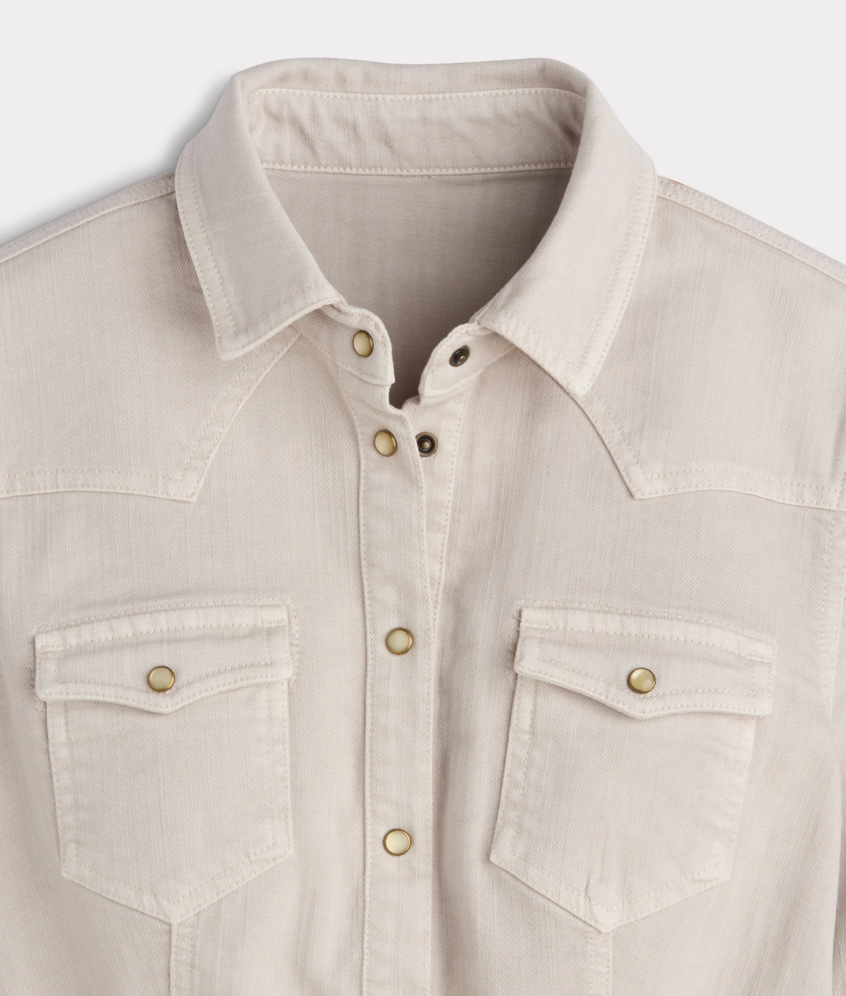 Women's Roper Denim Shirt :: Grey