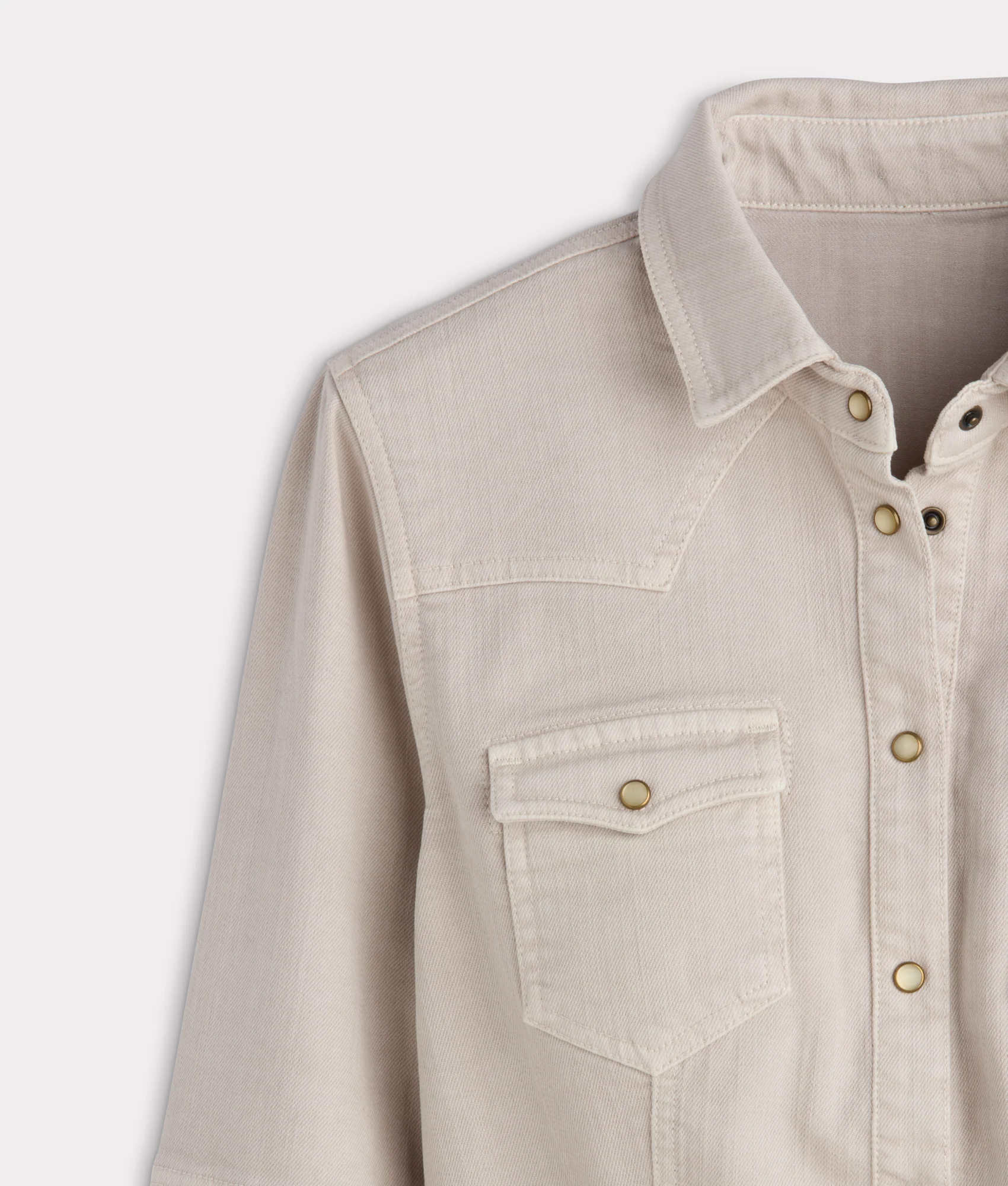 Women's Roper Denim Shirt :: Grey
