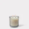Burnished Teak Double Wick Candle :: Burnished Teak