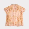 Marley Georgette Blouse :: Pastel