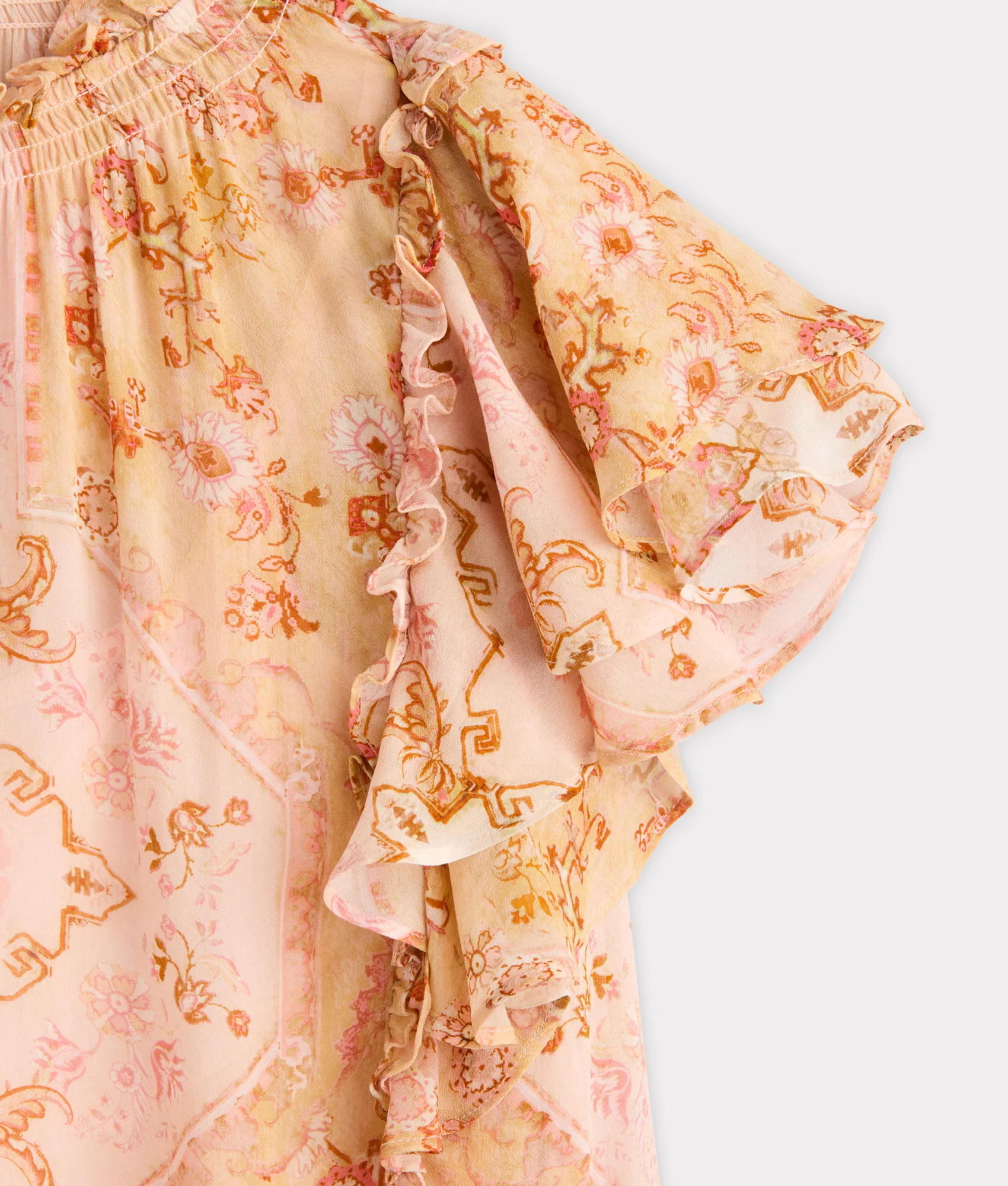 Marley Georgette Blouse :: Pastel