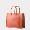 Large Alice Exotic Book Tote :: Honey