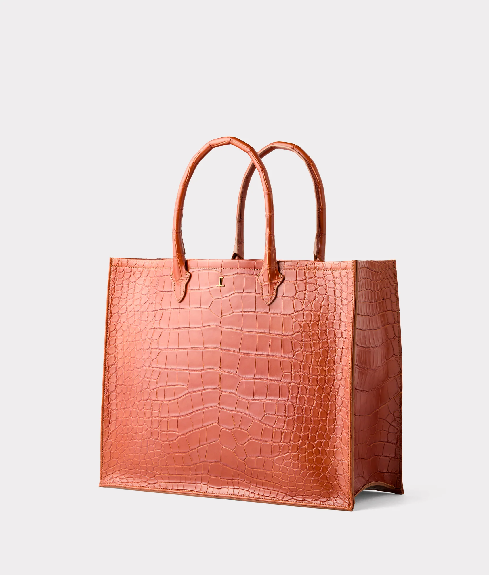 Large Alice Exotic Book Tote :: Honey