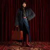 Large Alice Exotic Book Tote :: Honey