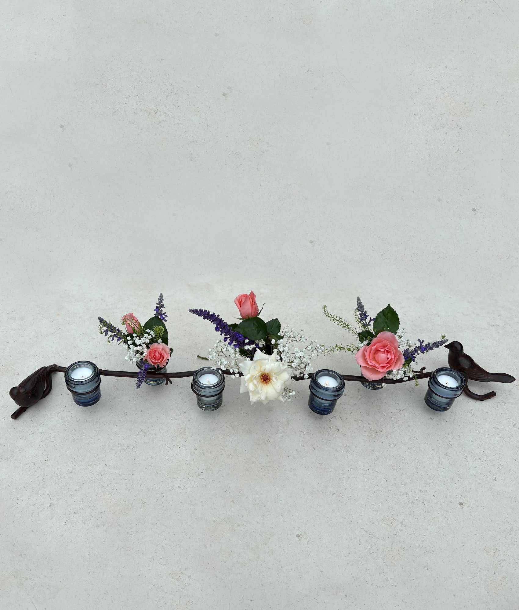 Azalea Railroad Glasses :: Blue