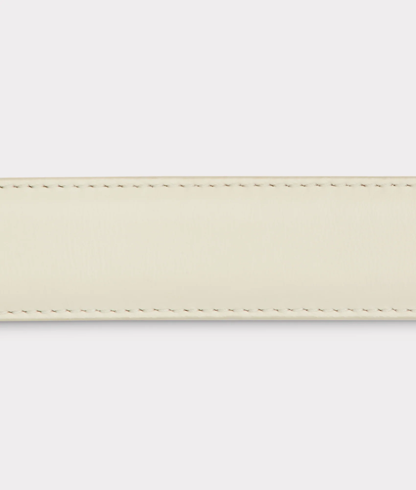 Women's Mirrored L Belt :: Glitz Cream