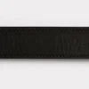 Women's Mirrored L Belt :: Black