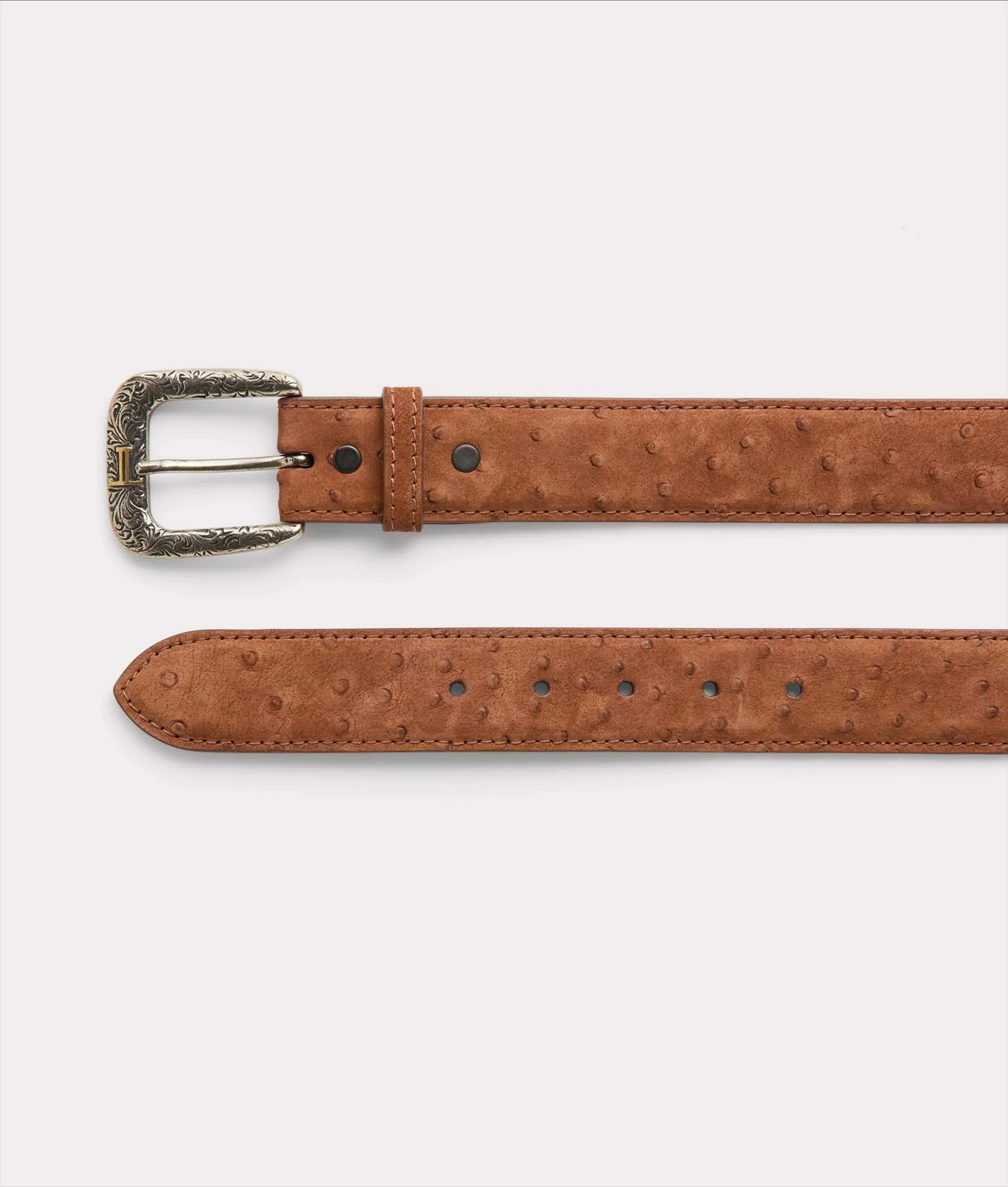 Straight Shooter Belt :: Tobacco