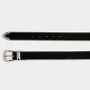 Italian 3 Piece Belt :: Black
