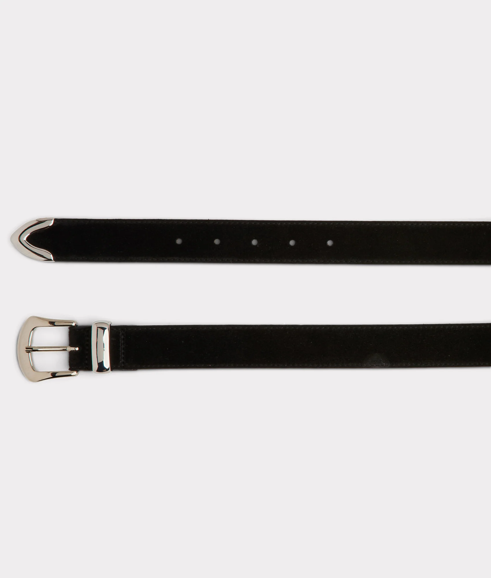 Italian 3 Piece Belt :: Black