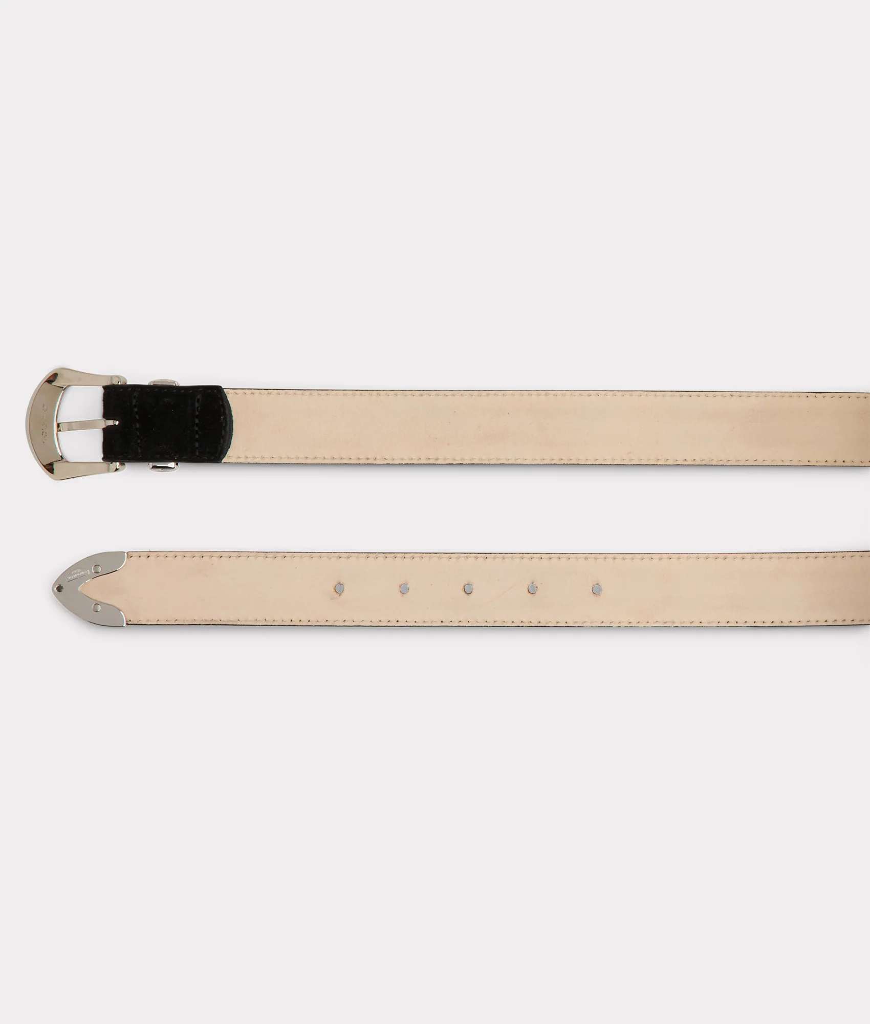 Italian 3 Piece Belt :: Black