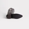 Gina :: Crinkle Patent Black