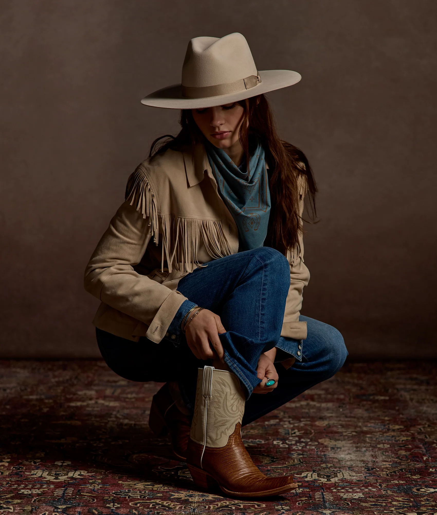 Dale Exotic :: Tan + Cream