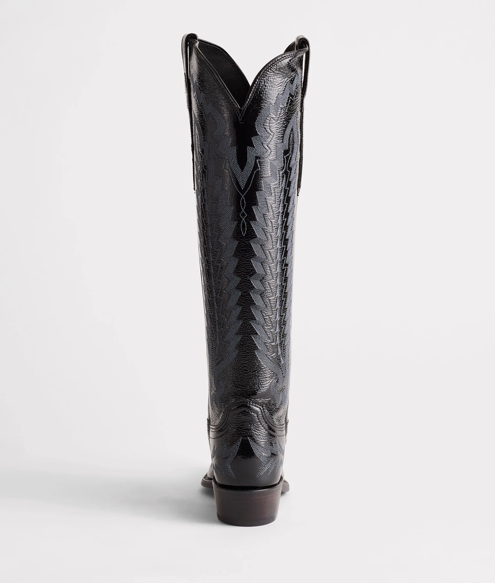 Priscilla :: Crinkle Patent Black