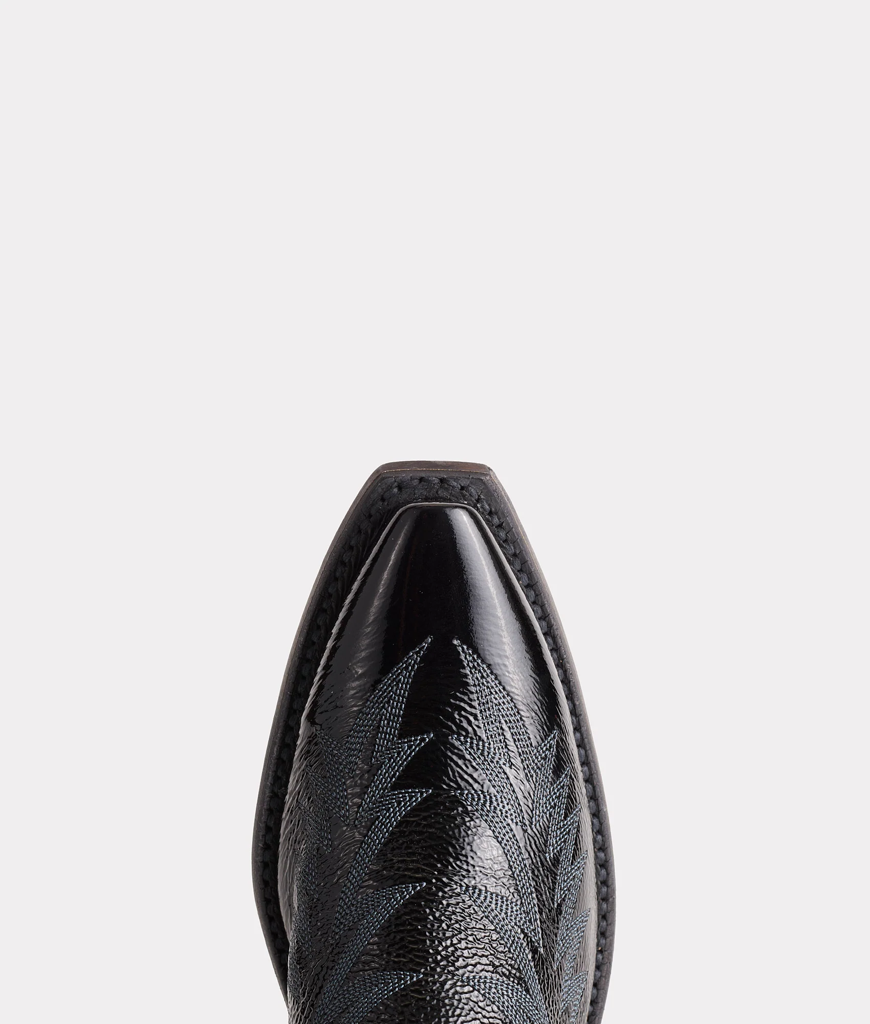 Priscilla :: Crinkle Patent Black