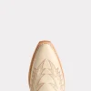 Priscilla :: Glitz Cream W/ Burnt Orange Stitching