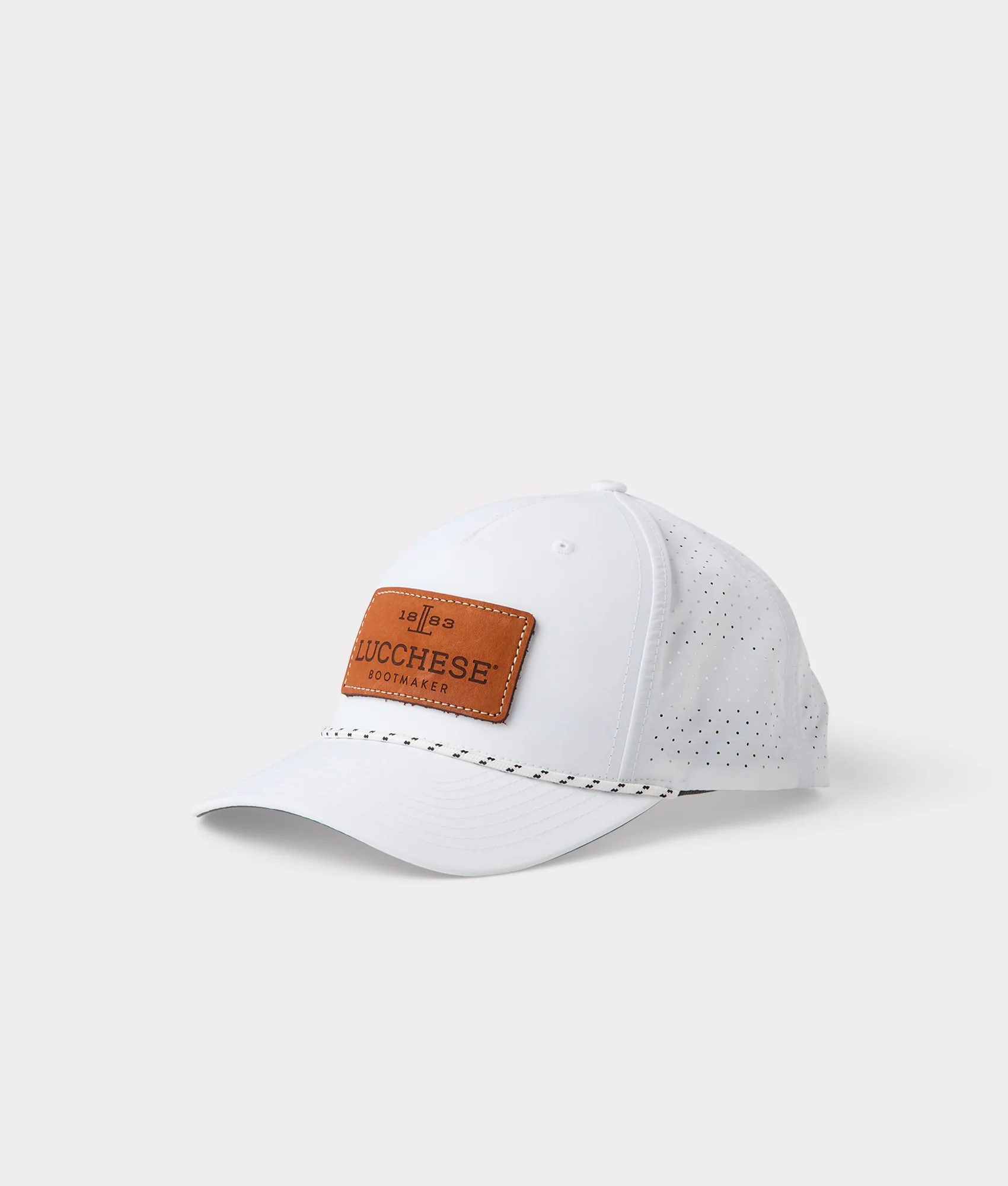 Sport Rope Patch Cap :: White