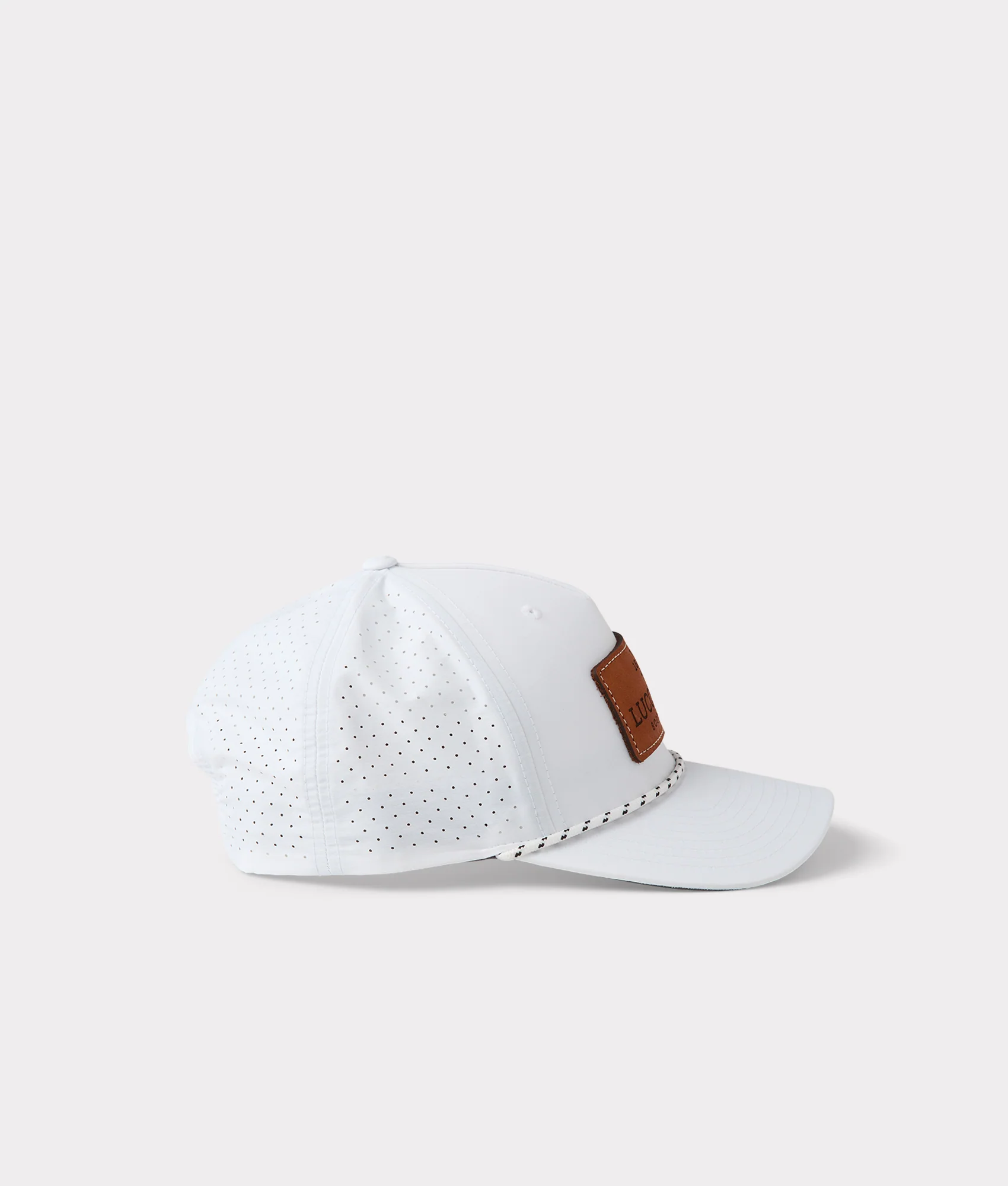 Sport Rope Patch Cap :: White