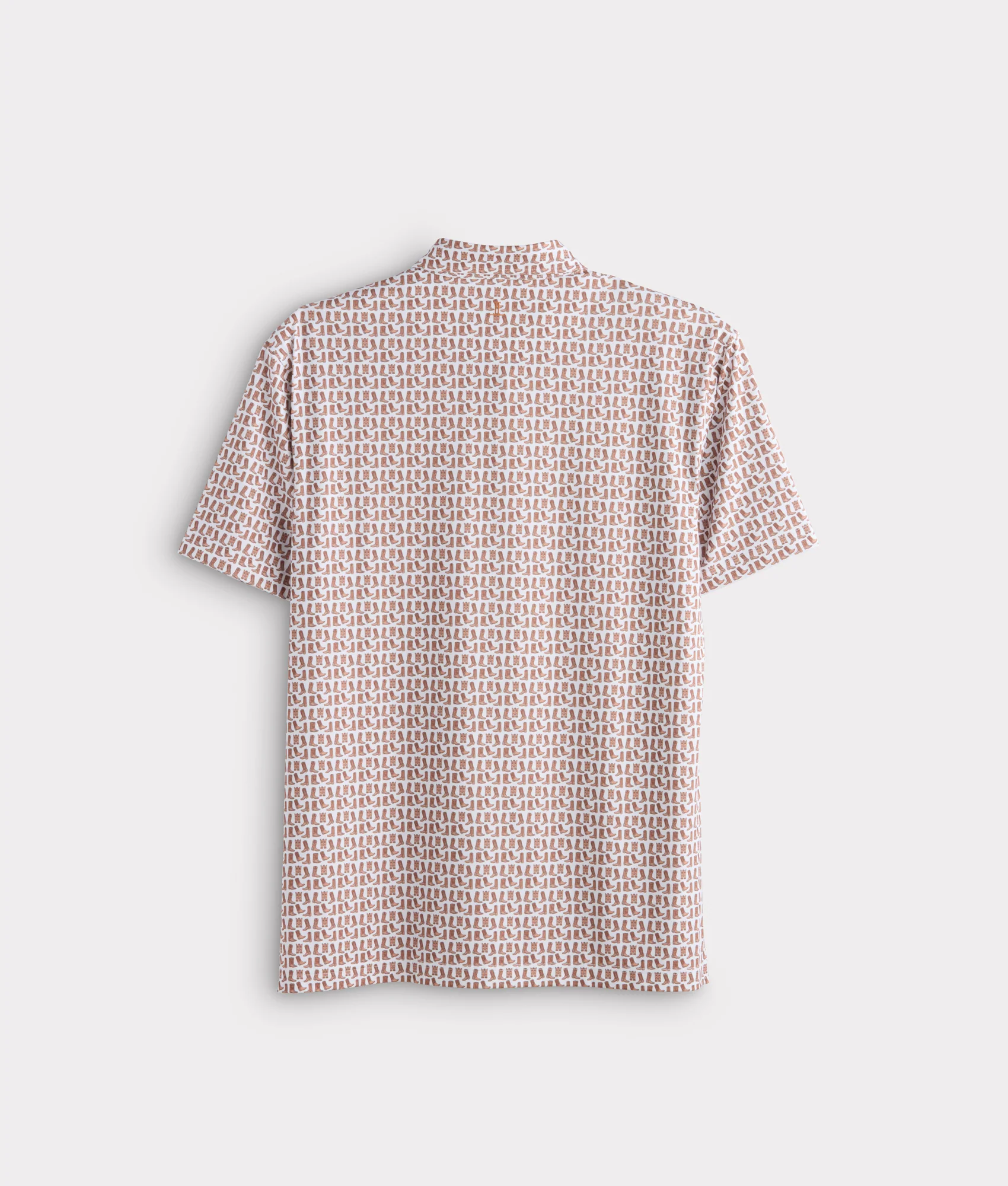 Lucchese Golf Polo :: Barnwood