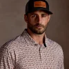 Lucchese Golf Polo :: Barnwood
