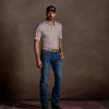 Lucchese Golf Polo :: Barnwood