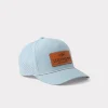 Sport Rope Patch Cap :: Dusty Blue
