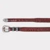 Ultra Belly Caiman Tapered :: Sienna