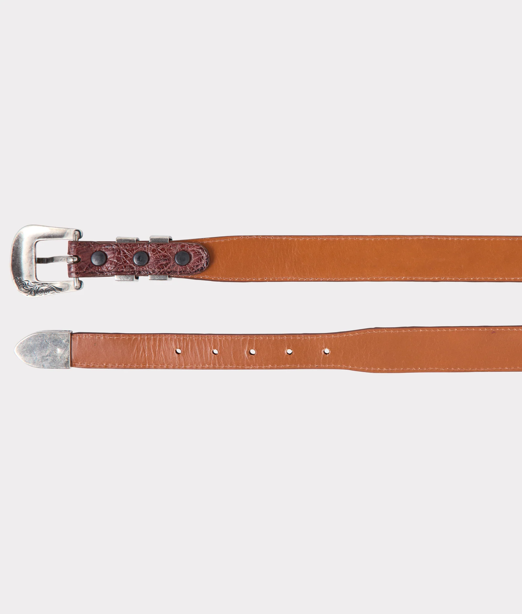 Ultra Belly Caiman Tapered :: Sienna