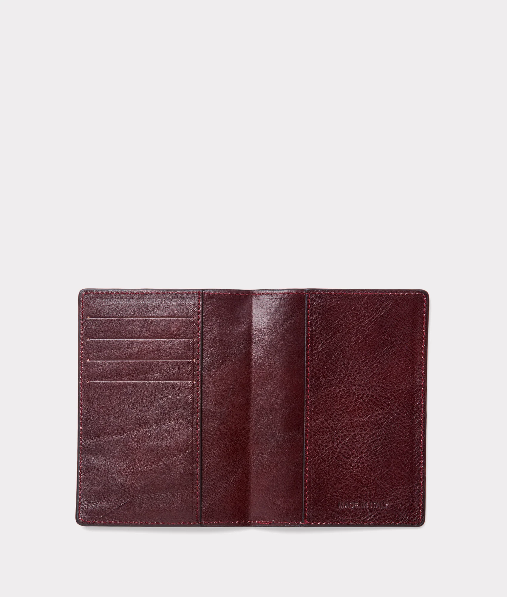 Cosmio Passport Cover :: Burgundy
