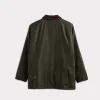 Charles Shetland Wool Jacket :: Forest Green