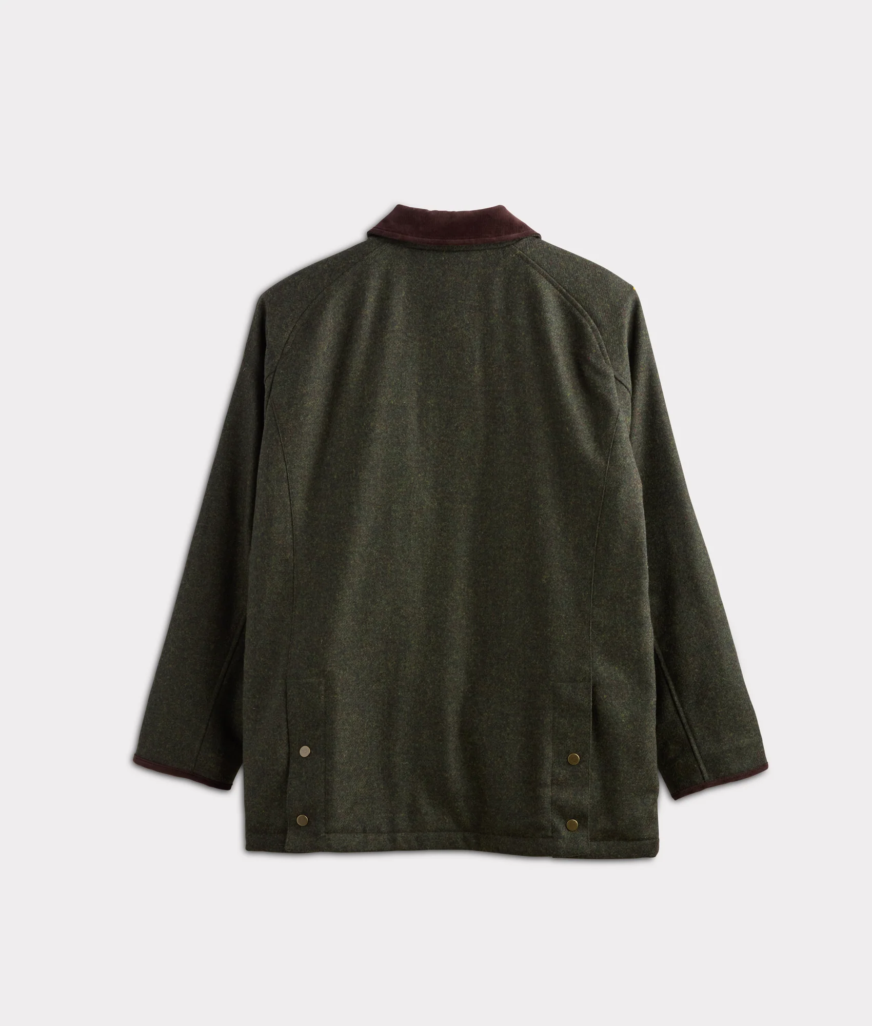 Charles Shetland Wool Jacket :: Forest Green
