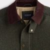 Charles Shetland Wool Jacket :: Forest Green