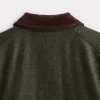 Charles Shetland Wool Jacket :: Forest Green