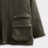 Charles Shetland Wool Jacket :: Forest Green